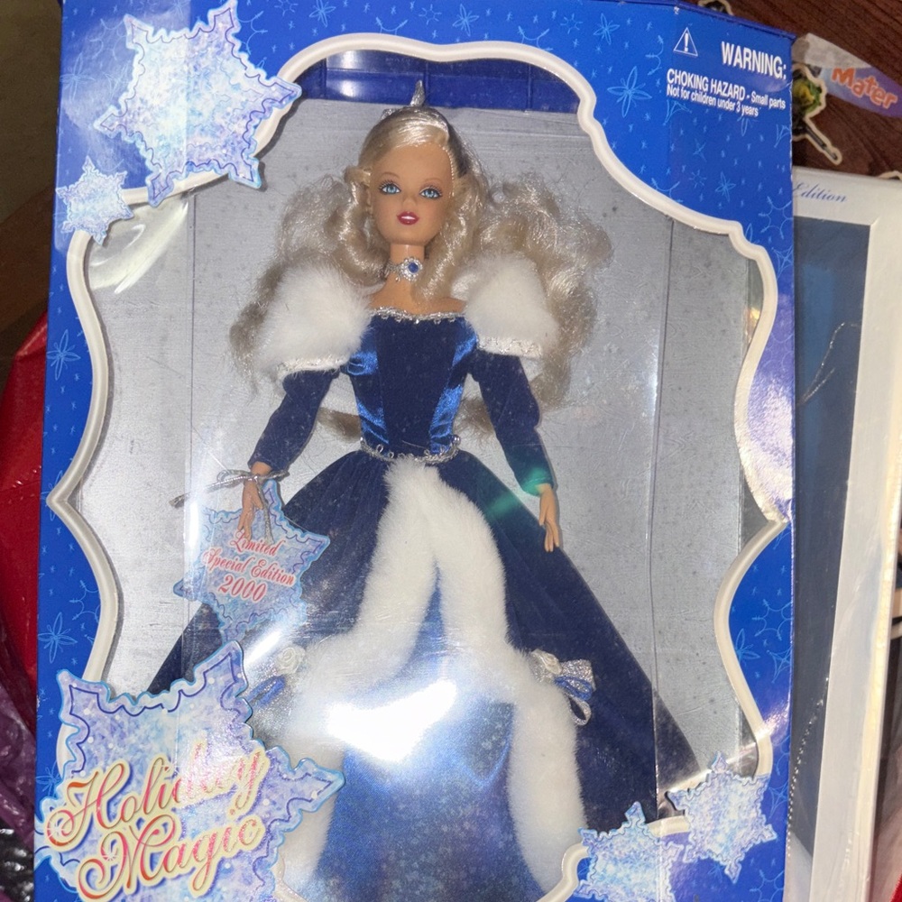 Holiday Magic Doll - Blue and White